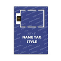 AP-PWK06 Paper Webkey Name Tag Size 3.5" x 5"
